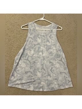 ALL IN MOTION Women’s Greyish Blue/White Activewear Tank